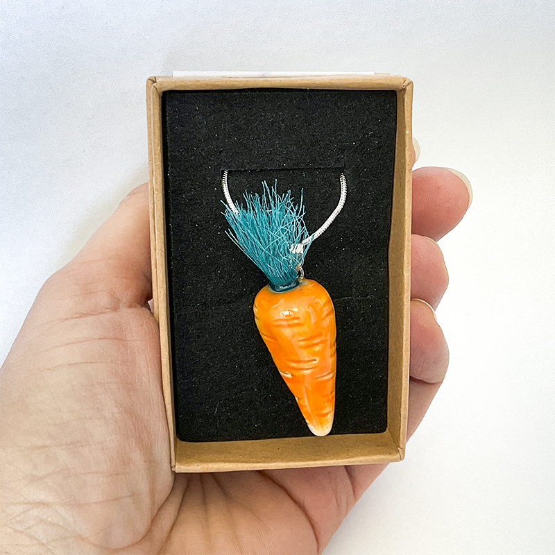 Carrot Necklace Personalized Jewelry Carrot Pendant Custom Vegetable Jewelry  Monogram Necklace Silver Carrot Charm Necklace - AliExpress