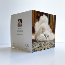 White Cat, Greeting Card