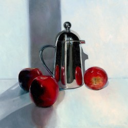 Still-life With Apples, Oil Painting