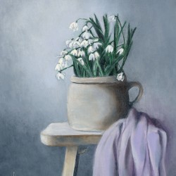 Spring Tales, Oil Painting